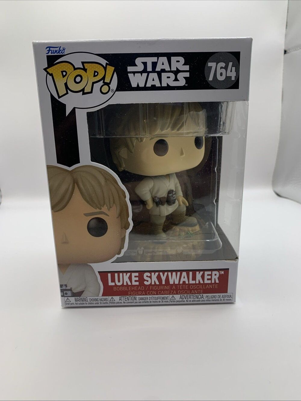 Funko Pop! Vinyl: Star Wars - Luke Skywalker #764 Figure Games Disney NIB New
